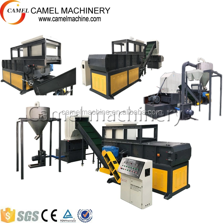Plastic Pipe Lumps Rubber Wood Pallet Paper Carton Box Shredder and Crusher Machine