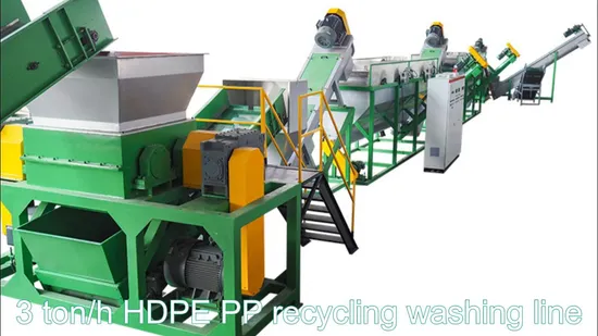 Plastic Bottle Recycling Machine Recycling Machine Film Washing Line