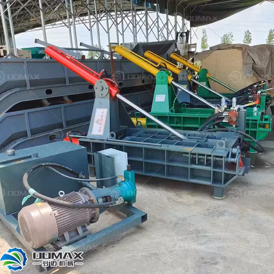 Prensa hidráulica de bloques de chatarra y máquina empacadora Máquina empacadora