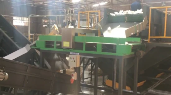 Línea de reciclaje de mascotas de Meetyou Machinery Fabricantes de lavadoras trituradoras de residuos plásticos de larga duración de PP PE personalizados de China Configure el tanque de clasificación de fregadero-flotador